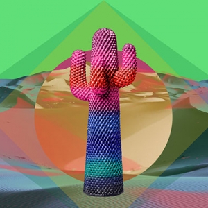 Пол Смит раскрасил знаменитую вешалку-кактус Gufram в свою фирменную полоску