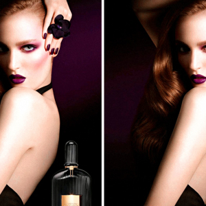 Зузана Бижох в рекламе аромата Tom Ford Black Orchid