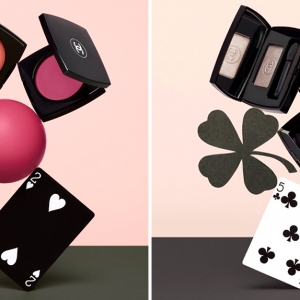 Промо-снимки в поддержку осенней коллекции макияжа Chanel