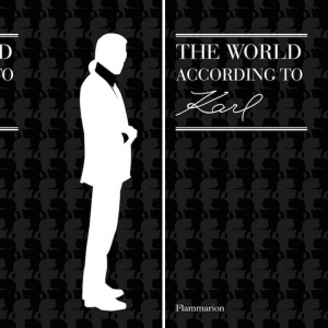 Книга с цитатами Карла Лагерфельда