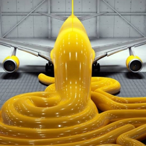 &quot;Вытекающий&quot; самолет Криса Лаброя