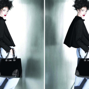 Мариякарла Босконо для Giorgio Armani осень-зима 2013/14
