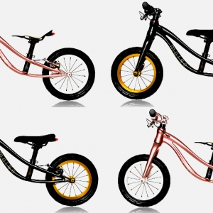 Первый детский велосипед из углеродного волокна