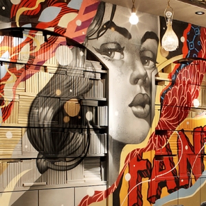 Свободу граффитчикам: ресторан Vandal в Нью-Йорке