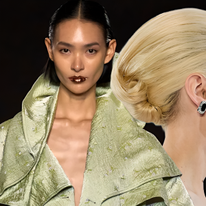 Асимметрия и глянцевые губы: бьюти-тренды Недель моды в Нью-Йорке и Лондоне сезона осень-зима 2026