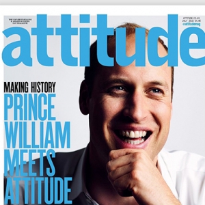 Принц Уильям появился на обложке журнала для ЛГБТ-комьюнити