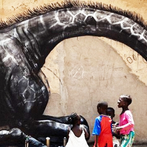 Стрит-арт в Гамбии