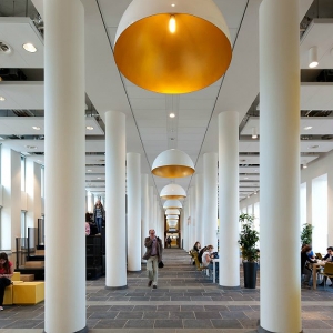 Новый кампус Университета Амстердама