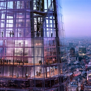\"Осколок\": Лондон с высоты 244 метров
