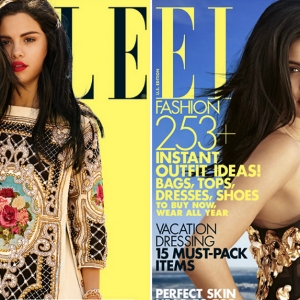 Селена Гомес на обложках Elle US