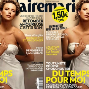 Шарлиз Терон на обложке Marie Claire France