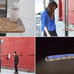 Уличная станция для зарядки телефонов