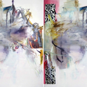 Альберт Оэлен в галерее Ларри Гагосяна