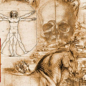 Неизвестные рисунки Леонардо да Винчи 