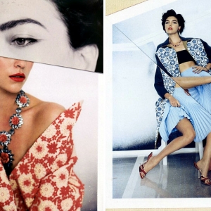 Аризона Мьюз в итальянском Vogue