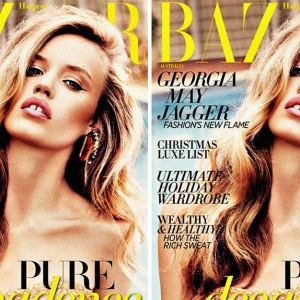 Джорджия Мэй Джаггер на обложке Harper's Bazaar