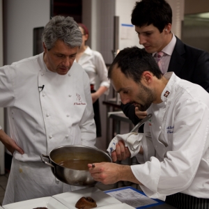 Фернандо Каналес в ресторане \"Антресоль\"