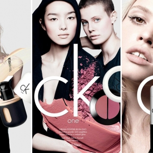 Реклама новой косметической линии CK One