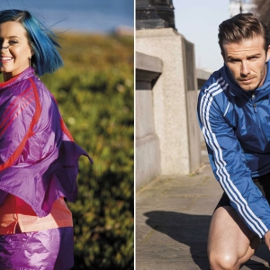 Кэти Перри и Дэвид Бекхэм в рекламе Adidas