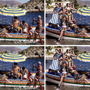 Первый кадр весенней кампании Dolce&Gabbana
