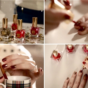 \"Лунный\" маникюр Estée Lauder от Эмили Шуман 