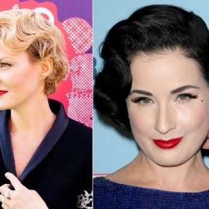 Прически в духе Золотого Голливуда и 60-х