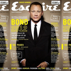Дэниел Крэйг для октябрьского Esquire UK