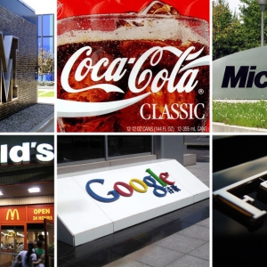 Названы самые дорогие бренды мира