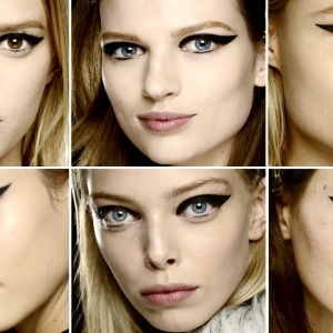 Чернильная графика на показе Lanvin