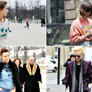 Неделя моды в Париже. Streetstyle. Часть 3