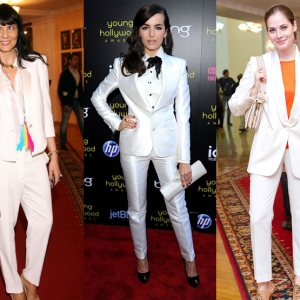 Белый костюм