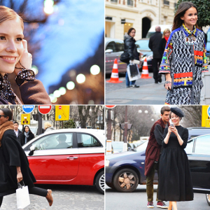 Haute Couture в Париже: streetstyle. Часть 1