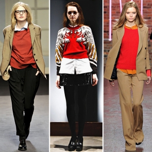 Сорочка + свитер