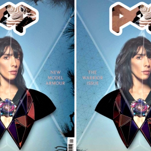 Вторая обложка осенне-зимнего выпуска Pop