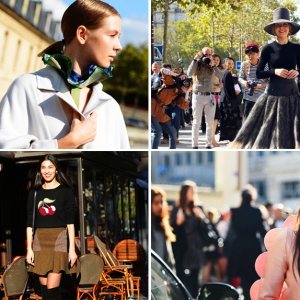 Неделя моды в Париже: Streetstyle. Часть 1