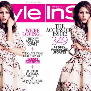 Оливия Палермо в октябрьском Instyle UK