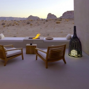 Уединенный курорт в горной долине