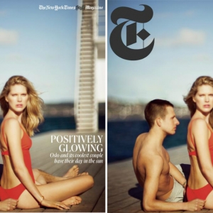 Иселин Стейро на обложке The NY Times Travel