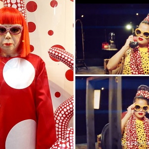 Selfriges в поддержку Yayoi Kusama for Louis Vuitton