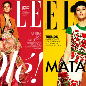 Келси Ван Мук на обложке Elle Mexico