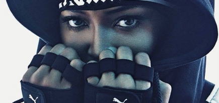Первая коллекция Рианны Fenty x Puma с Наоми Кэмпбелл в главной роли