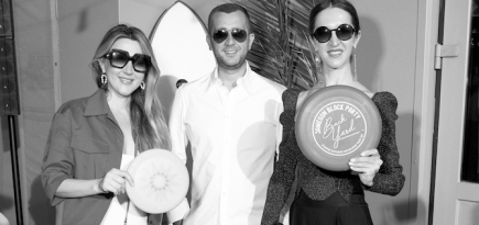 Матильда Шнурова, Борис Пиотровский и другие на открытии поп-ап-магазина Babochka в Репино