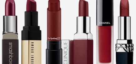 10 лучших темных помад сезона