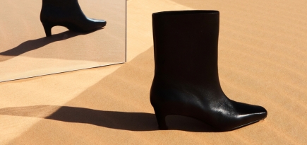 С острым носом и ковбойские: какие (полу)сапоги будем носить этой весной? Выбор BURO.