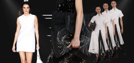 Бахрома, повязки на голову и снова много белого — 8 трендов Недели моды в Милане весна-лето 2024