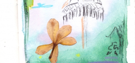 Художники рисуют для BURO.: Катя Афонина о воспоминаниях и ускользающем моменте