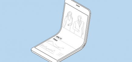 Samsung запатентовал складывающийся смартфон