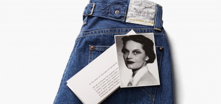 Levi’s воссоздал первую пару синих женских джинсов