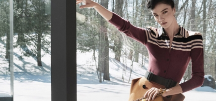 Ева Герцигова и Мариякарла Босконо в новой рекламной кампании Bottega Veneta