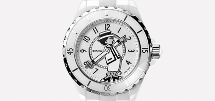 Chanel представил часы с фигуркой Коко Шанель на циферблате